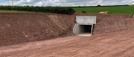 Concrete farm yard construction and agricultural groundworks