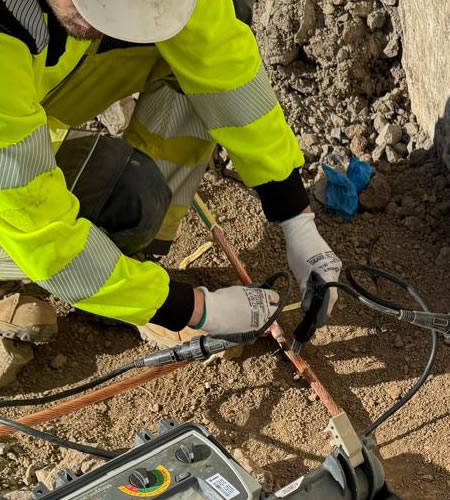 Earthing continuity testing and verification