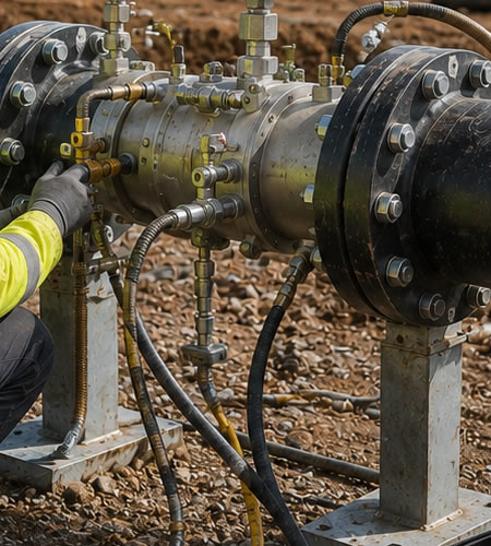 Gas Pipeline Pressure Testing